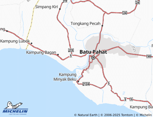 Carte MICHELIN Kampung Sungai Kajang - ViaMichelin