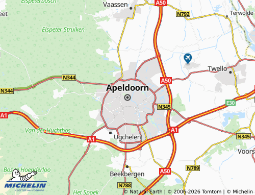 Mappa MICHELIN Apeldoorn - ViaMichelin