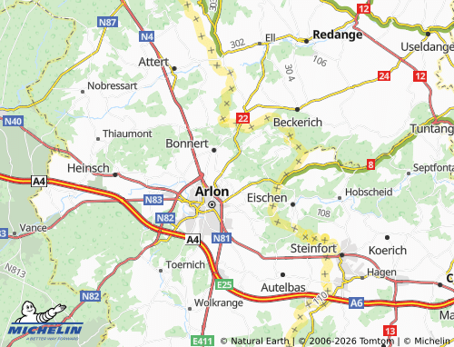Mappa MICHELIN Frassem - ViaMichelin