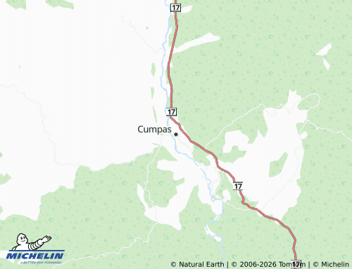 Carte MICHELIN Cumpas - ViaMichelin