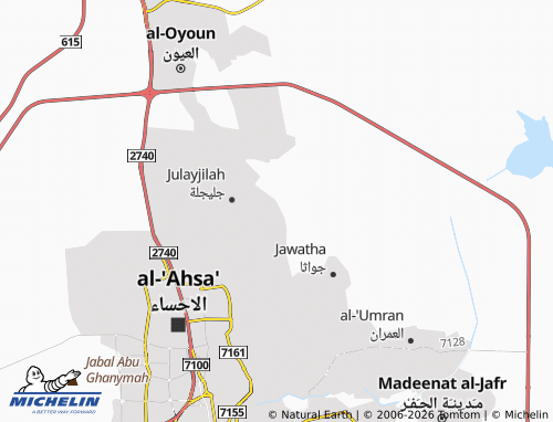 MICHELIN Al Safa 4th map - ViaMichelin