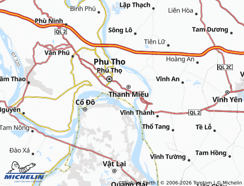 Mappa MICHELIN Thọ Sơn - ViaMichelin