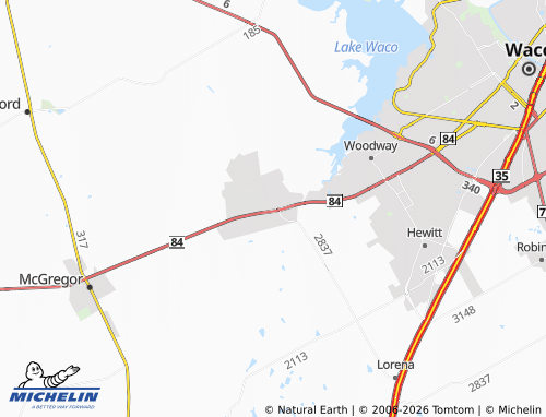 Mappa MICHELIN South Bosque - ViaMichelin