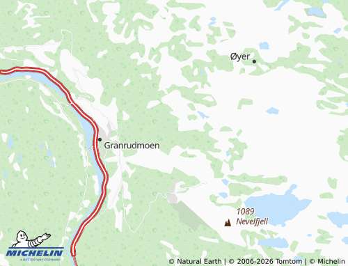 MICHELIN Måsåberget map - ViaMichelin