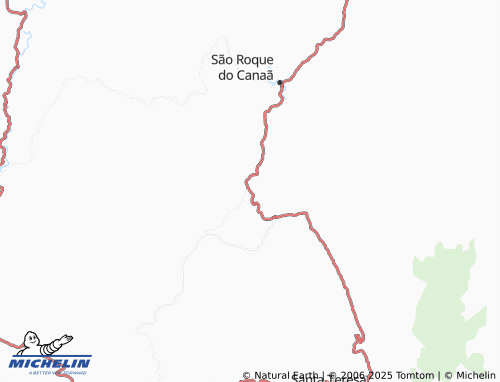 MICHELIN São João de Petrópolis map - ViaMichelin