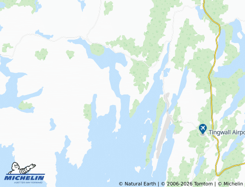 Carte MICHELIN Sandsound - ViaMichelin