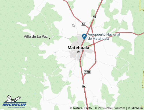 MICHELIN Paraíso map - ViaMichelin
