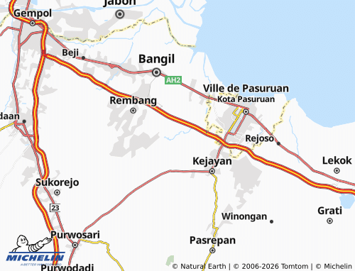 MICHELIN-Landkarte Ngempit - ViaMichelin