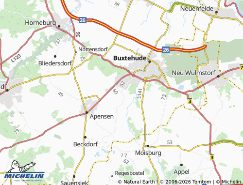 MICHELIN Ottensen map - ViaMichelin