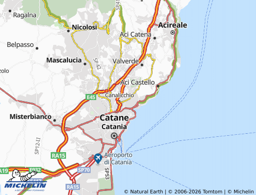MICHELIN Cerza map - ViaMichelin