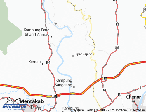 MICHELIN Lipat Kajang map - ViaMichelin