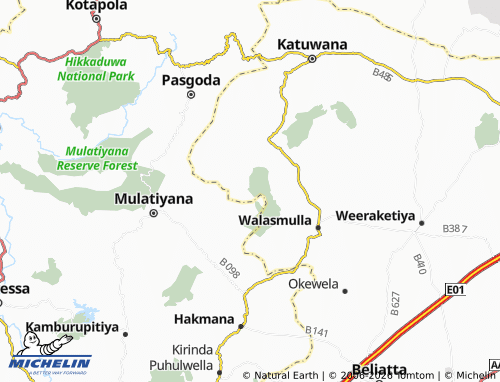 Mapa MICHELIN Pissubedda - ViaMichelin