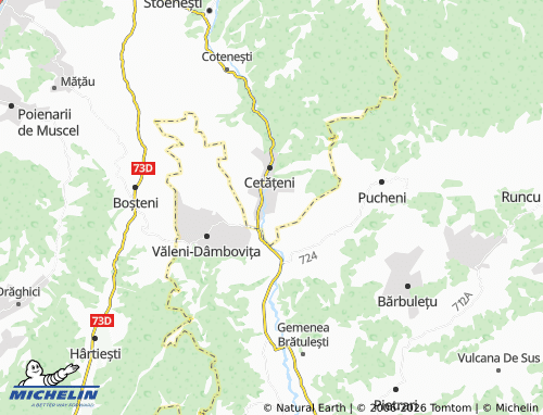 MICHELIN-Landkarte Lăicăi - ViaMichelin
