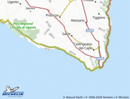 MICHELIN Torre Vado map - ViaMichelin