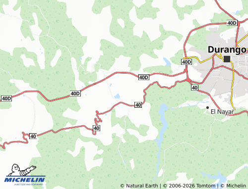 MICHELIN La Quebrada map - ViaMichelin