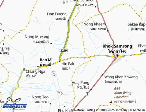 MICHELIN-Landkarte Bang Kaphi - ViaMichelin