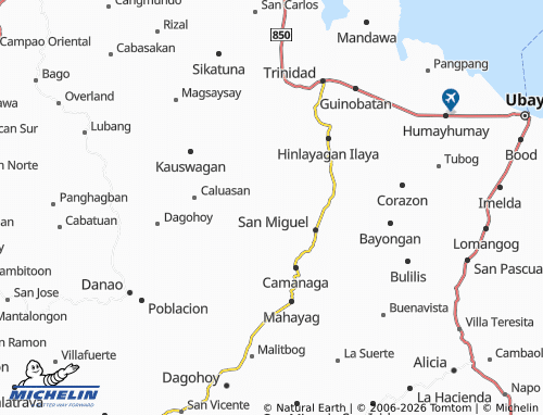 MICHELIN Garcia map - ViaMichelin