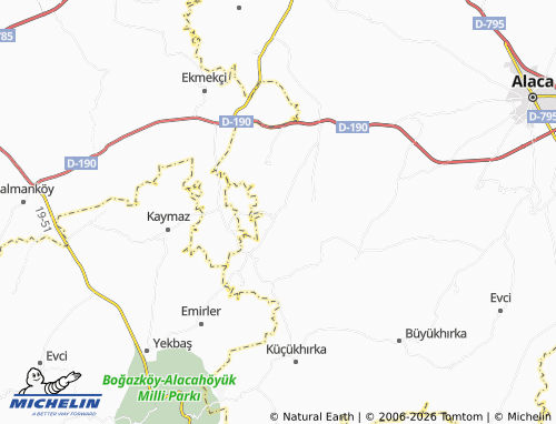 Mappa MICHELIN Kalecikkaya - ViaMichelin