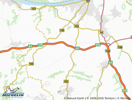 Carte MICHELIN Binovac - ViaMichelin