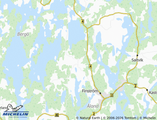 Carte MICHELIN Brantsböle - ViaMichelin
