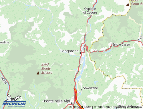 MICHELIN Igne map - ViaMichelin
