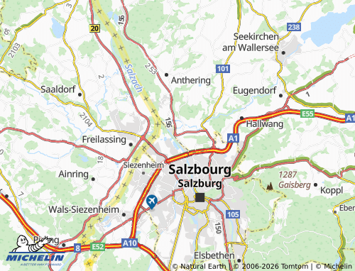 MICHELIN Bergheim map - ViaMichelin