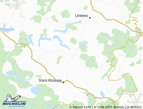 MICHELIN Stare Polaszki map - ViaMichelin