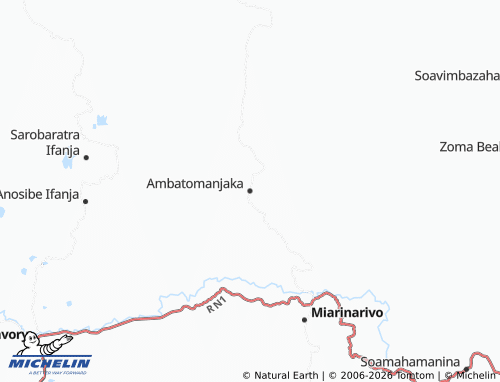 Mappa MICHELIN Ambatomanjaka - ViaMichelin