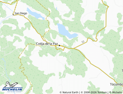 Mapa MICHELIN Dámaso Cárdenas - ViaMichelin