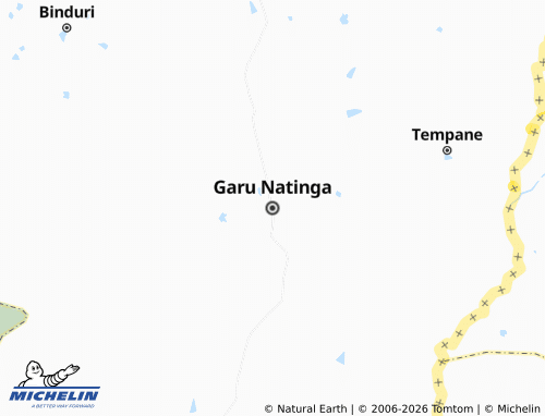 MICHELIN Garu Natinga map - ViaMichelin