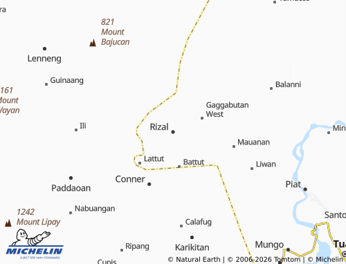 Mappa MICHELIN Rizal - ViaMichelin