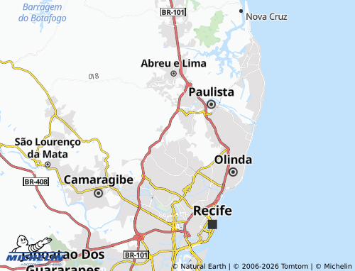 Mappa MICHELIN Mirueira - ViaMichelin