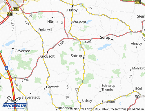 Mapa MICHELIN Obdrup - ViaMichelin