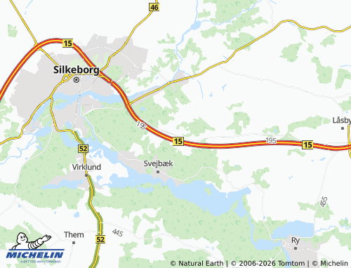 Mapa MICHELIN Hårup - ViaMichelin