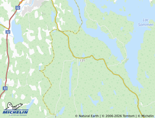 MICHELIN-Landkarte Hestra - ViaMichelin
