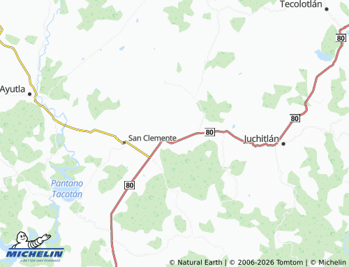 Mapa MICHELIN El Carrizal - ViaMichelin