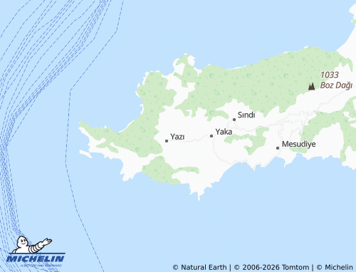 MICHELIN Cumalı map - ViaMichelin
