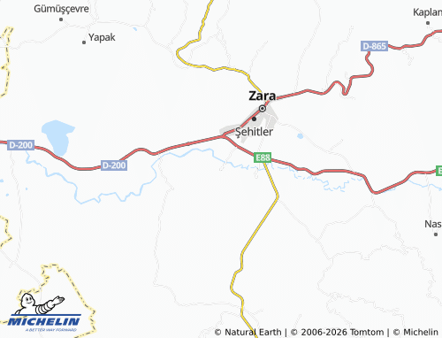 MICHELIN Kadriye map - ViaMichelin