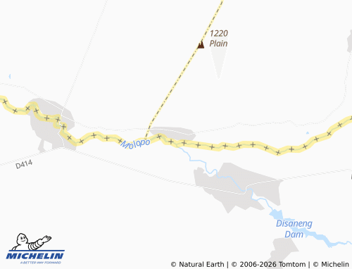 MICHELIN Mokatako map - ViaMichelin