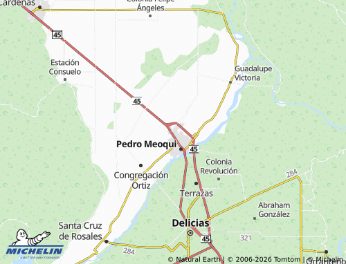 Mappa MICHELIN Primero de Mayo - ViaMichelin