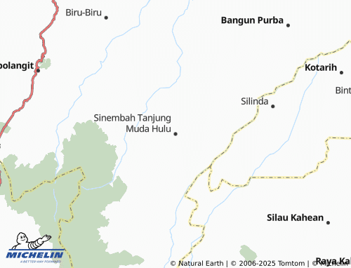 MICHELIN Sinembah Tanjung Muda Hulu map - ViaMichelin