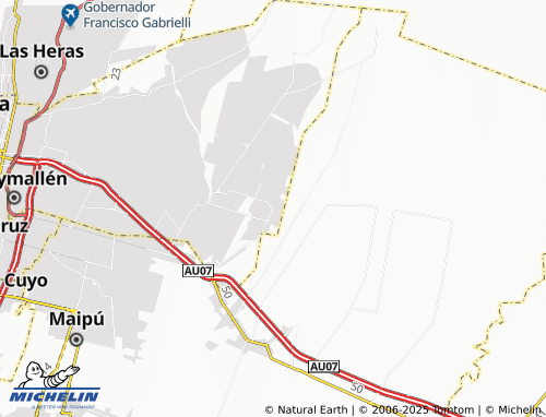 MICHELIN La Primavera map - ViaMichelin