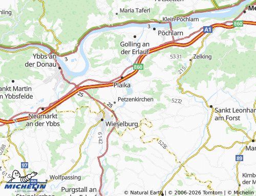 Mappa MICHELIN Bergland - ViaMichelin