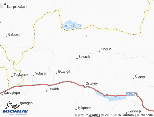 Kaart MICHELIN Savacık - ViaMichelin