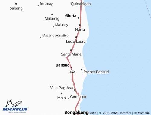 Mapa MICHELIN Agsalin - ViaMichelin