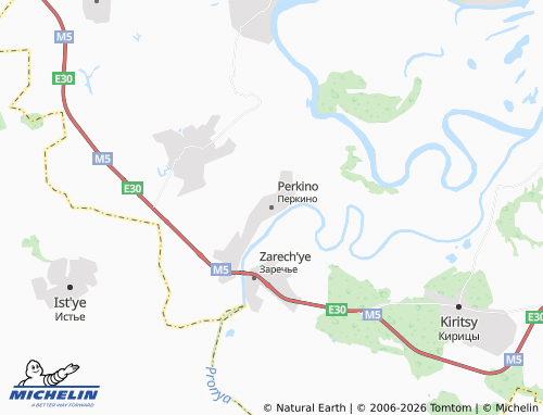 MICHELIN Perkino map - ViaMichelin