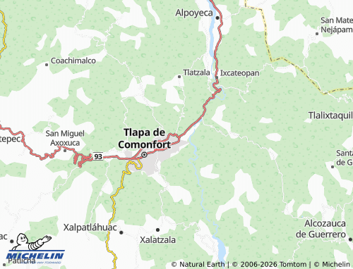 MICHELIN Independencia map - ViaMichelin