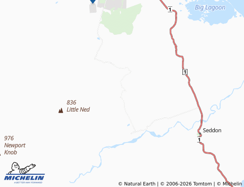 Mapa MICHELIN Taylor Pass - ViaMichelin