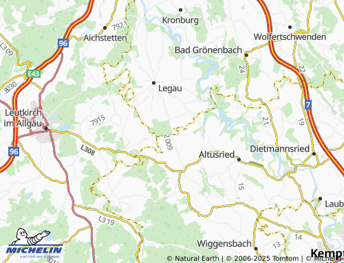 Mapa MICHELIN Aigholz - ViaMichelin