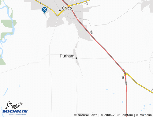 Mapa MICHELIN Durham - ViaMichelin
